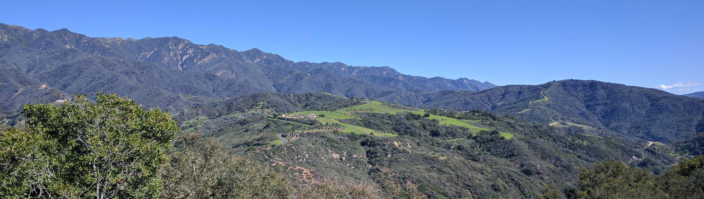 Santa Barbara mountain landscape